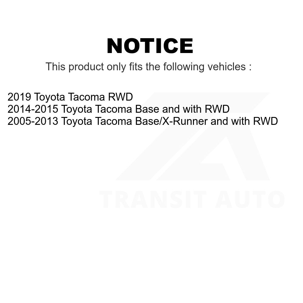 Front Wheel Bearing Race Set 70-517013 For Toyota Tacoma – PartsGo