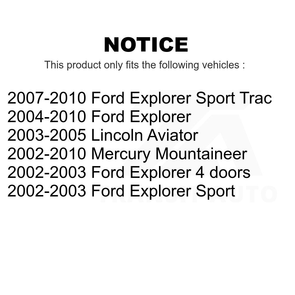 Rear Wheel Hub Repair Kit 70-521000 For Ford Explorer Mercury Mountaineer Sport
