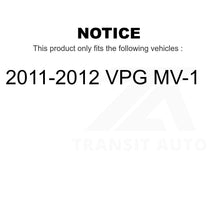 Load image into Gallery viewer, Wheel Bearing Hub Assembly 70-KH4510 For 2011-2012 VPG MV-1
