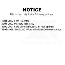 Load image into Gallery viewer, Rear Shock Absorber 78-37110 For Ford Windstar Freestar Mercury Monterey