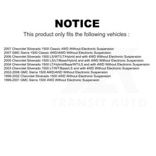 Charger l&#39;image dans la galerie, Rear Shock Absorber 78-37152 For Chevrolet Silverado 1500 GMC Sierra Classic