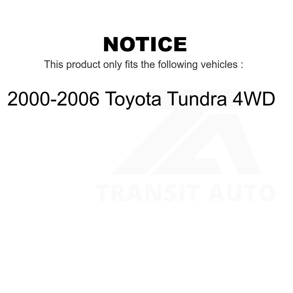 Rear Shock Absorber 78-37238 For 2000-2006 Toyota Tundra 4WD