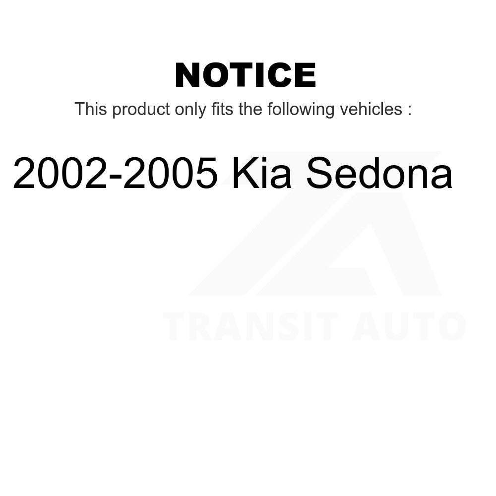 Rear Shock Absorber 78-37272 For 2002-2005 Kia Sedona