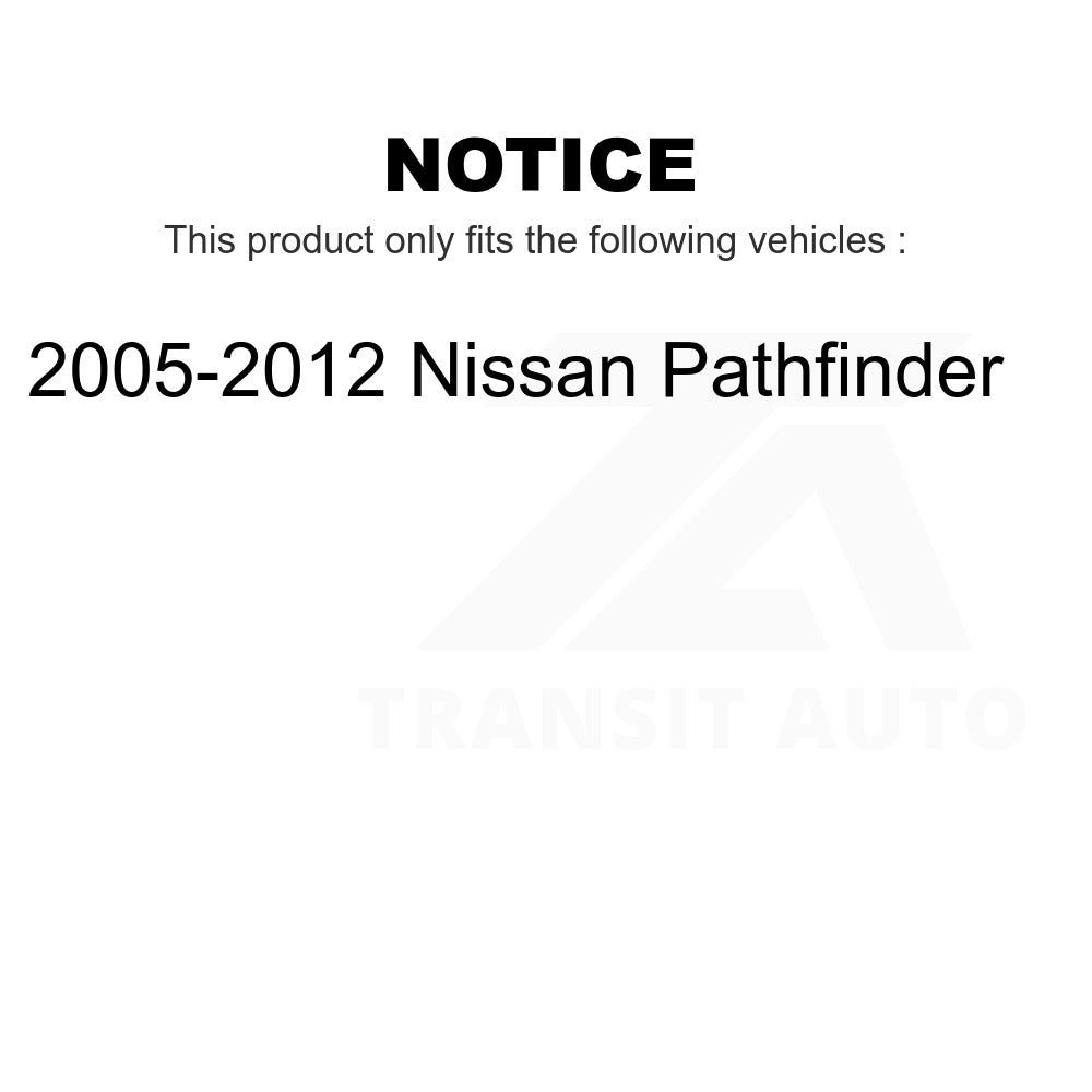 Rear Shock Absorber 78-37274 For 2005-2012 Nissan Pathfinder