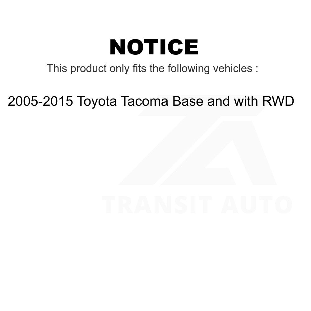 Rear Shock Absorber 78-37279 For 2005-2015 Toyota Tacoma Base with RWD