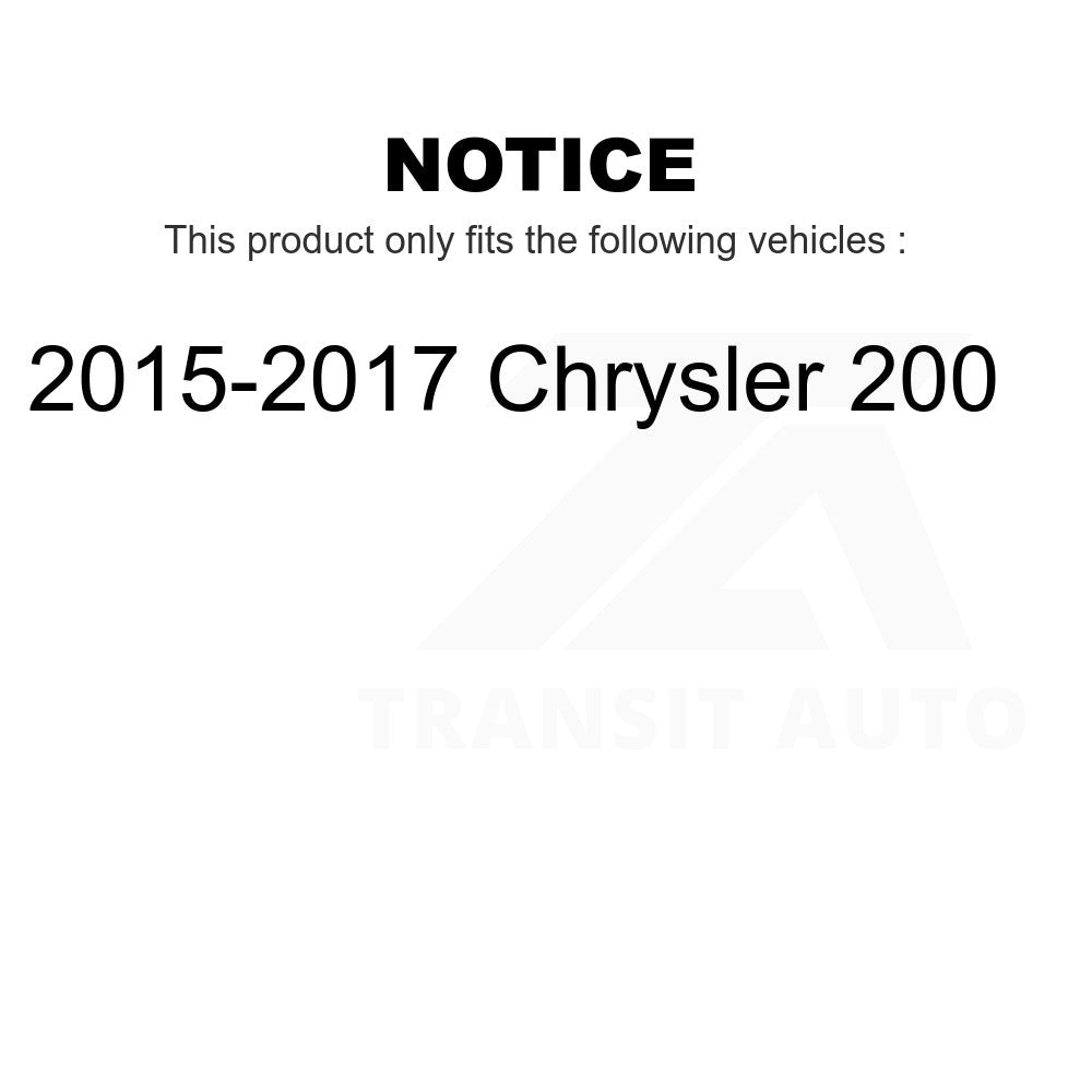 Rear Shock Absorber 78-5514 For 2015-2017 Chrysler 200