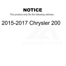 Charger l&#39;image dans la galerie, Rear Shock Absorber 78-5514 For 2015-2017 Chrysler 200