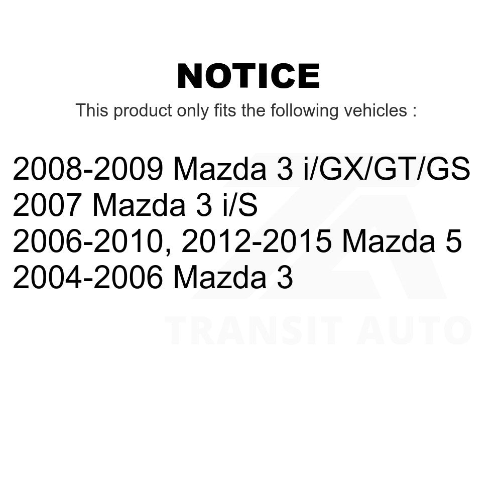 Rear Shock Absorber 78-5607 For Mazda 3 5