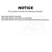 Load image into Gallery viewer, Rear Shock Absorber 78-5631 For INFINITI G35