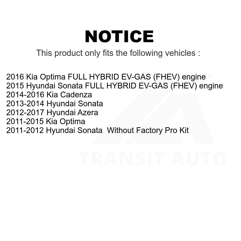 Rear Shock Absorber 78-5646 For Hyundai Sonata Kia Optima Azera Cadenza