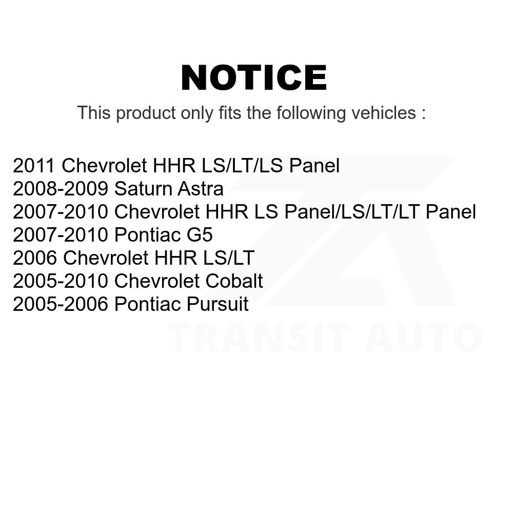 Rear Shock Absorber 78-5779 For Chevrolet Cobalt HHR Pontiac G5 Saturn Astra