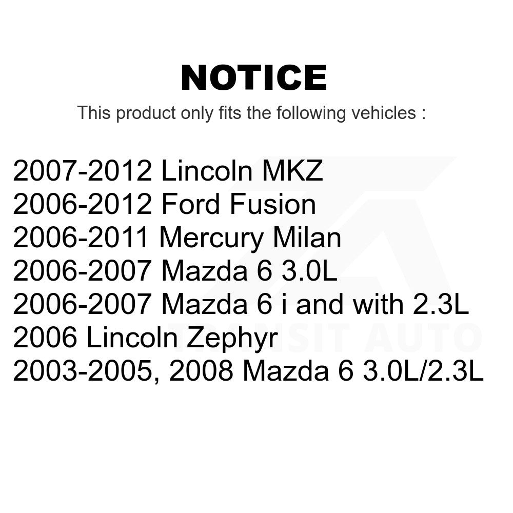 Rear Shock Absorber 78-5784 For Ford Fusion Mazda 6 Lincoln MKZ Mercury Milan