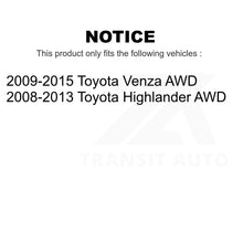 Charger l&#39;image dans la galerie, Rear Right Suspension Strut 78-72489 For Toyota Highlander Venza AWD