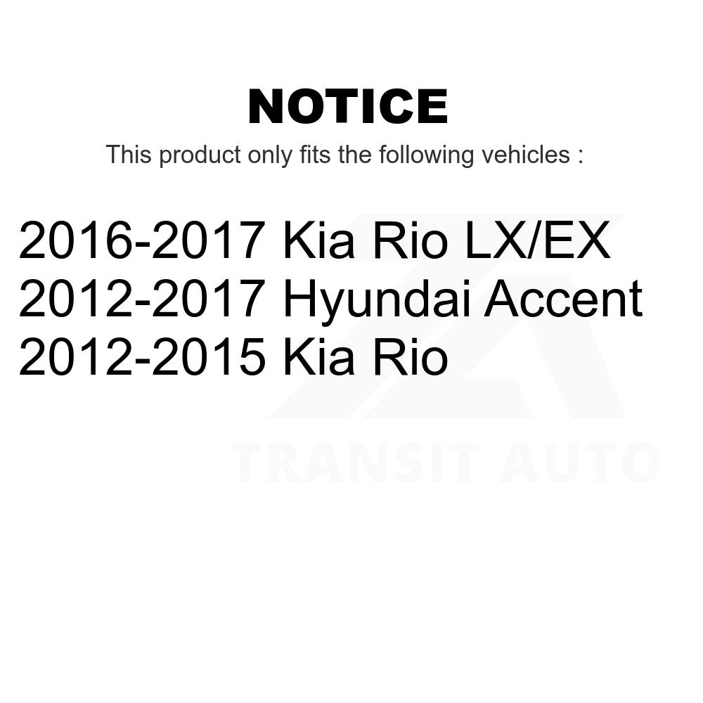 Front Left Suspension Strut 78-72707 For Hyundai Accent Kia Rio