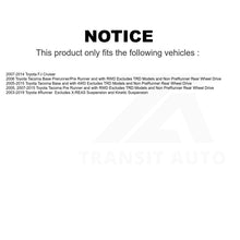 Charger l&#39;image dans la galerie, Ensemble de ressort hélicoïdal de contrefiche de suspension avant gauche 78A-11563 pour Toyota Tacoma FJ 