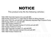 Charger l&#39;image dans la galerie, Electric Fuel Pump AGY-00210056 For Chevrolet Camaro Corvette Caprice Pontiac