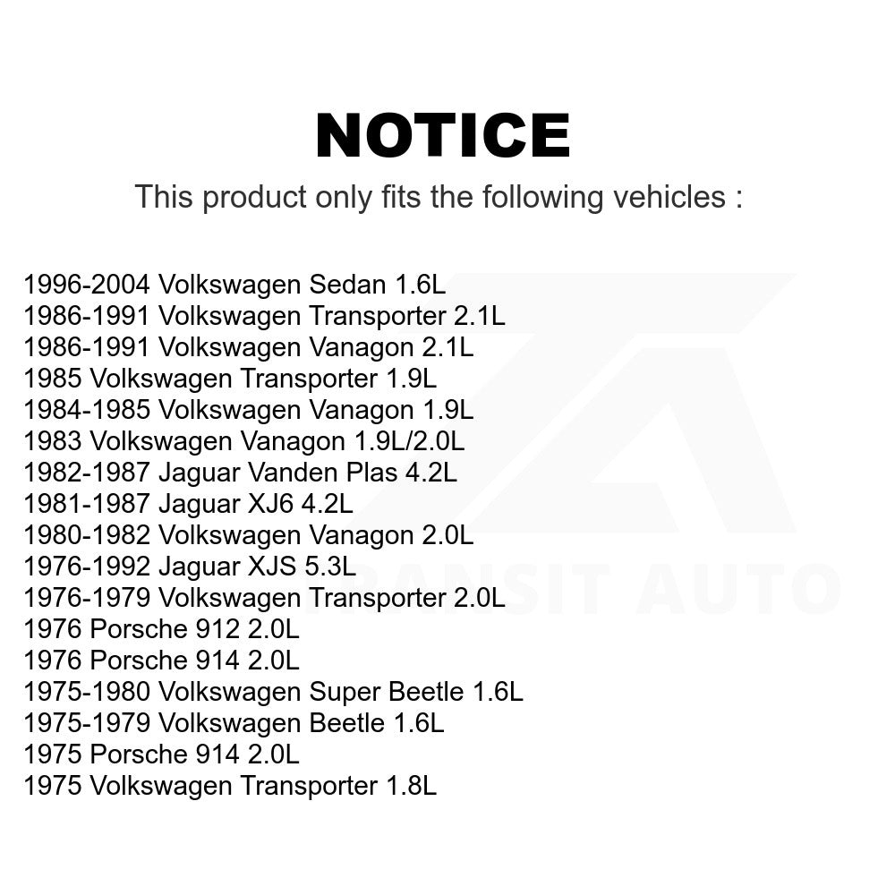 Electric Fuel Pump AGY-00210294 For Volkswagen Vanagon Jaguar Beetle XJS XJ6 914