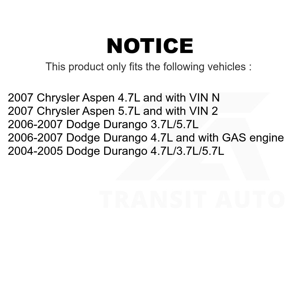 Fuel Pump Module Assembly AGY-00310023 For Dodge Durango Chrysler Aspen