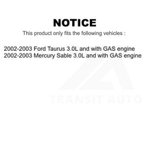 Charger l&#39;image dans la galerie, Fuel Pump Module Assembly AGY-00310130 For 2002-2003 Ford Taurus Mercury Sable