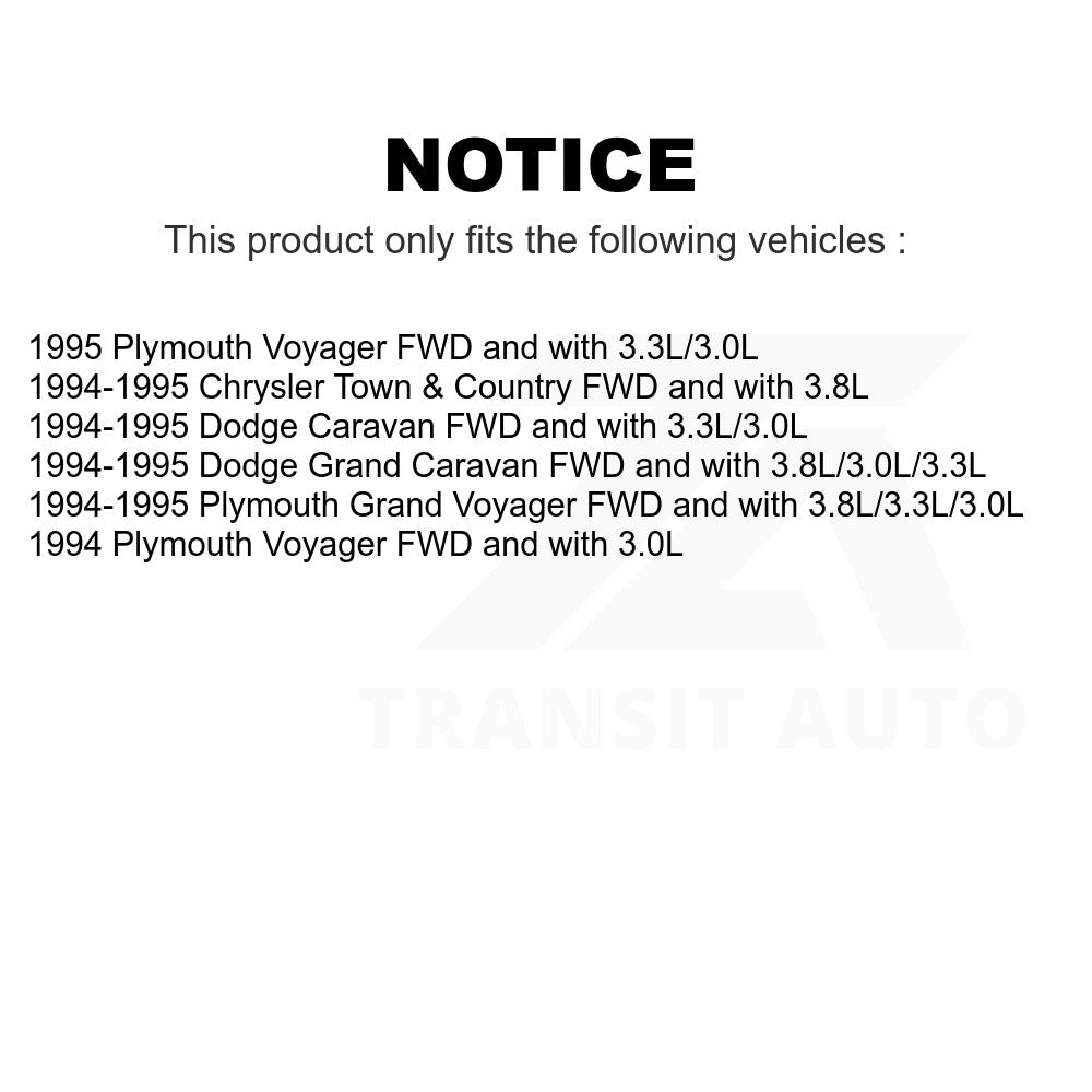 Fuel Pump Module Assembly AGY-00310365 For Dodge Plymouth Caravan Grand Voyager