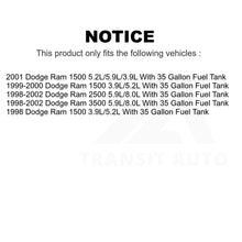 Load image into Gallery viewer, Fuel Pump Module Assembly AGY-00310381 For Dodge Ram 1500 2500 3500