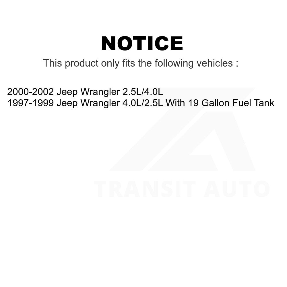 Fuel Pump Module Assembly AGY-00310384 For Jeep Wrangler