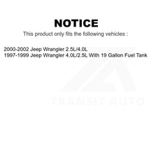 Charger l&#39;image dans la galerie, Fuel Pump Module Assembly AGY-00310384 For Jeep Wrangler