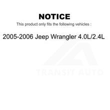 Load image into Gallery viewer, Fuel Pump Module Assembly AGY-00310427 For 2005-2006 Jeep Wrangler 4.0L 2.4L