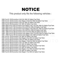 Load image into Gallery viewer, Rear Fuel Pump Sender Assembly AGY-00311189 For Ford E-350 Econoline E-150 E-250