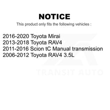 Charger l&#39;image dans la galerie, Front Wheel Bearing And Hub Assembly Pair For Toyota RAV4 Scion tC Mirai