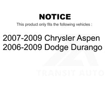 Charger l&#39;image dans la galerie, Front Wheel Bearing And Hub Assembly Pair For Dodge Durango Chrysler Aspen