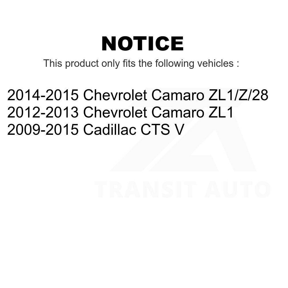 Front Wheel Bearing And Hub Assembly Pair For Chevrolet Camaro Cadillac CTS