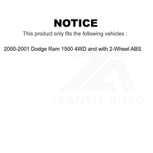 Load image into Gallery viewer, Front Wheel Bearing &amp; Hub Assembly Pair For Dodge Ram 1500 4WD with 2-Wheel ABS