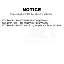 Charger l&#39;image dans la galerie, Front Wheel Bearing And Hub Assembly Pair For Ford F-150