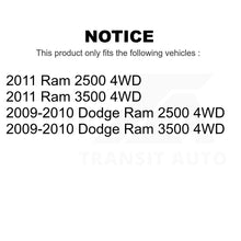 Load image into Gallery viewer, Front Wheel Bearing And Hub Assembly Pair For Dodge Ram 2500 3500 4WD