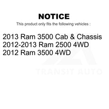 Load image into Gallery viewer, Front Wheel Bearing And Hub Assembly Pair For Ram 2500 3500