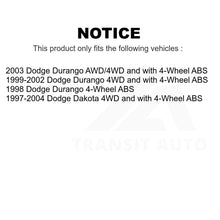 Charger l&#39;image dans la galerie, Front Wheel Bearing And Hub Assembly Kit For Dodge Dakota Durango