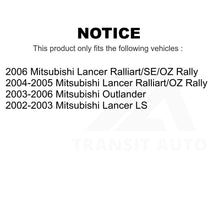 Charger l&#39;image dans la galerie, Front Wheel Bearing Pair For Mitsubishi Lancer Outlander