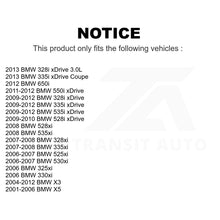 Charger l&#39;image dans la galerie, Front Wheel Bearing Pair For BMW X3 X5 328i xDrive 328xi 535i 335i 530xi 325xi