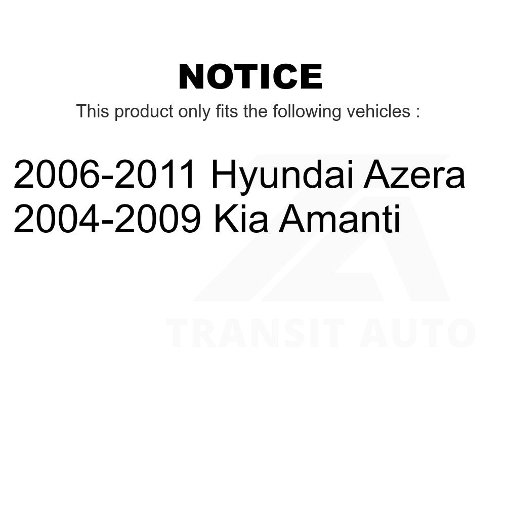 Front Wheel Bearing Pair For Hyundai Azera Kia Amanti