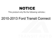 Charger l&#39;image dans la galerie, Front Wheel Bearing Pair For 2010-2013 Ford Transit Connect