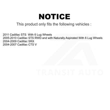 Load image into Gallery viewer, Rear Wheel Bearing And Hub Assembly Pair For Cadillac CTS SRX STS