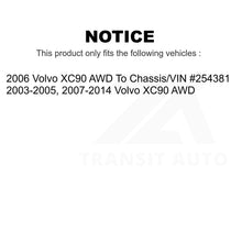 Charger l&#39;image dans la galerie, Rear Wheel Bearing And Hub Assembly Pair For Volvo XC90 AWD