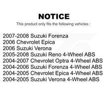 Load image into Gallery viewer, Rear Wheel Bearing &amp; Hub Assembly Pair For Suzuki Forenza Reno Verona Chevrolet