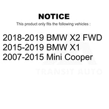 Load image into Gallery viewer, Rear Wheel Bearing And Hub Assembly Pair For Mini Cooper BMW X1 X2