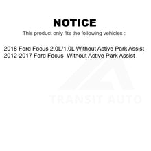 Charger l&#39;image dans la galerie, Rear Wheel Bearing &amp; Hub Assembly Pair For Ford Focus Without Active Park Assist