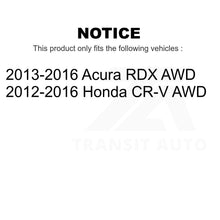 Charger l&#39;image dans la galerie, Rear Wheel Bearing And Hub Assembly Pair For Honda CR-V Acura RDX AWD