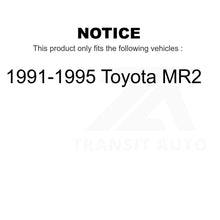 Charger l&#39;image dans la galerie, Rear Wheel Bearing Pair For 1991-1995 Toyota MR2