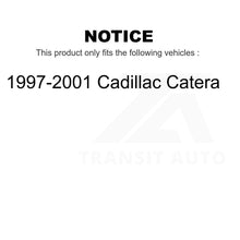 Charger l&#39;image dans la galerie, Rear Wheel Bearing Pair For 1997-2001 Cadillac Catera
