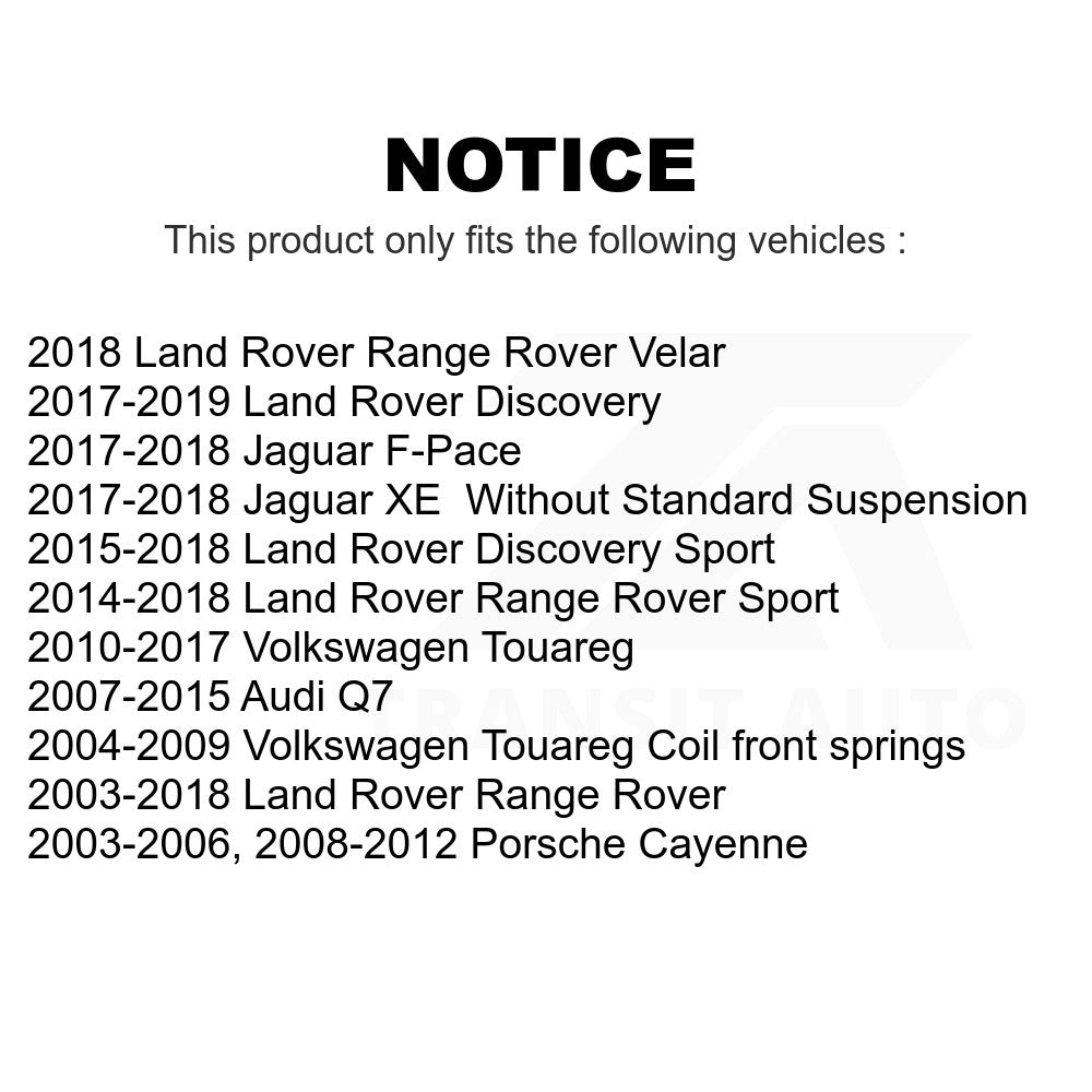 Rear Wheel Bearing Pair For Land Rover Range Audi Q7 Sport Volkswagen Touareg XE
